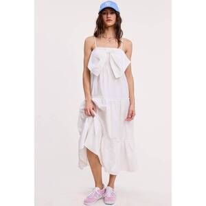 NEW ULTRAMARINE she’s all that dress in white